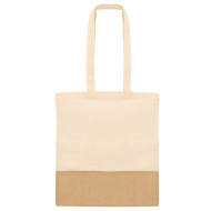 Cotton and Jute Handle Bag