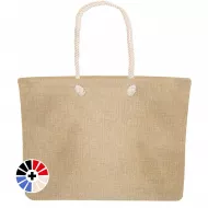 Bolsos yute sublimable con asas de cuerda