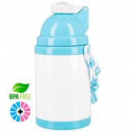 Sublimable Children's Plastic Water Bottles