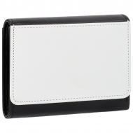 Sublimatable Wallet Coin Pouch Leatherette Black 10x14