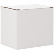Boîte blanche auto-montable pour mugs - Lot de 50 unités