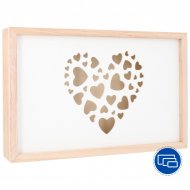 Caja modelo Love Box con panel deslizante 