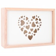 Boîte modèle Love Box avec panneau coulissant