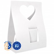 Blíster sublimable asa corazón para taza - Pack 10 uds