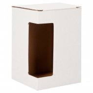 White Box with Window High Mug