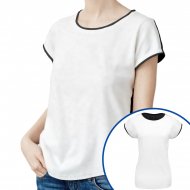 T-shirts femme sublimables 130g dos noir