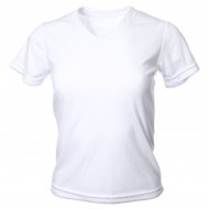 Camiseta de mujer para sublimación de 190g tacto algodón