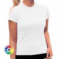 Camisetas técnicas mujer 135g sublimables