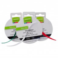 Cintas de raso en rollo colores surtidos