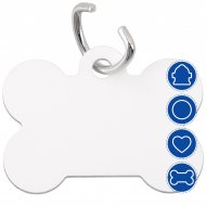 Sublimation Aluminium Pets Tags