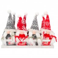 Colgante navideño Gnomo - Pack de 8 uds