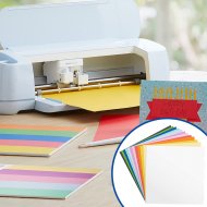 Cricut Smart Sticker Cardstock - Papier cartonné autocollant