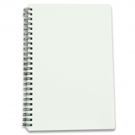 Cuaderno A5 con tapas de plástico de 160 páginas
