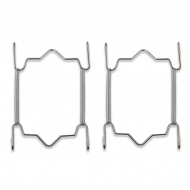 Silver Plate Hangers - Pack of 2