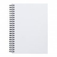 Sublimation Spiral-Bound A5 Fabric Covers Notebook