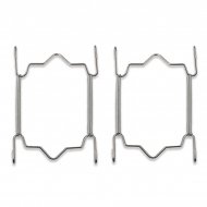 Silver Plate Hangers - Pack of 2