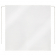 Tablier blanc de type français pour sublimation