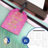 Sublimable MDF3 Suitcases Tags