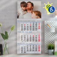Ejemplo de uso con panel de la faldilla de calendario trimestral 2023