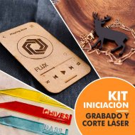 Kit de iniciación al corte y grabado láser - Pack Experience