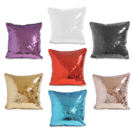 Sublimation Cushion Covers with reversible sequins - Square