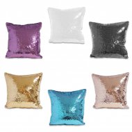 Housses de coussins carrées à sequins réversibles sublimables