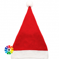 Gorro Papá Noel para sublimación - Pack 10 uds