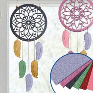 Plaques acryliques paillettes