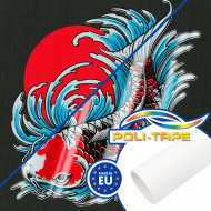 Laminado brillo para vinilo textil imprimible - Poli-Finish de Poli-Tape