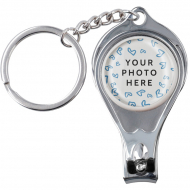 Metal Key Ring Nail Cutter and Opener
