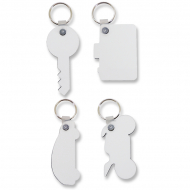 Llaveros madera DM3 sublimable doble cara - Viaje