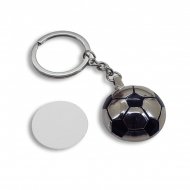 Llavero metal pelota de futbol 