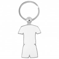 Porte-clés en métal sublimable avec kit de football