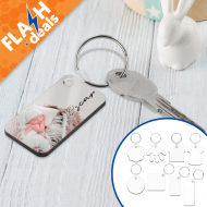 Sublimation MDF Keyrings