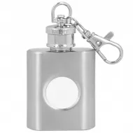 Sublimable Hip Flask Keyrings
