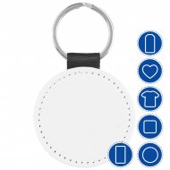 Llaveros polipiel sublimable