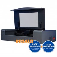 Máquinas de corte y grabado láser CO2 - XTool P2 + Set de seguridad antiincendios + Pack de acrílicos