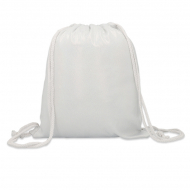 Sublimation White with Glitter Ropes Rucksack