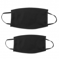 Masques de protection - Double épaisseur - Noir