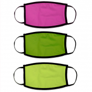 Masques de protection pour sublimation - Double épaisseur - Couleurs fluorescentes
