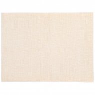 Placemat suitable for sublimation, beige linen look fabric.