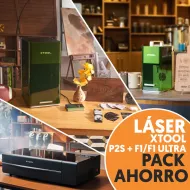 Máquinas de grabado y corte láser xTool P2S y F1/F1 Ultra - Pack Ahorro Business Duo