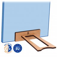 Mini soporte de madera DM para sobremesa - Pack de 10 uds