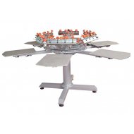 IMT-R6 Screen Printing Machine - Manual - 6 Stations