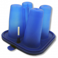Molde de silicona para vasos de chupito para Mini Horno de sublimación 3D