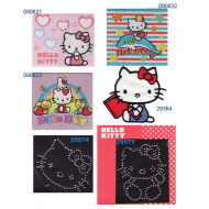 Parches bordados - estampados Hello Kitty Surtido 6 uds
