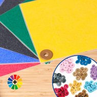 Œillets larges We R Memory Keepers - Pack de 40 unités