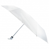 Paraguas plegable blanco con funda sublimable