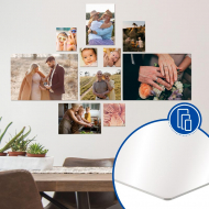 Sublimable Glossy Aluminium Photopanels