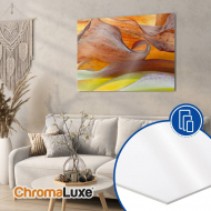 Sublimable White Glossy Aluminium Panels Chromaluxe